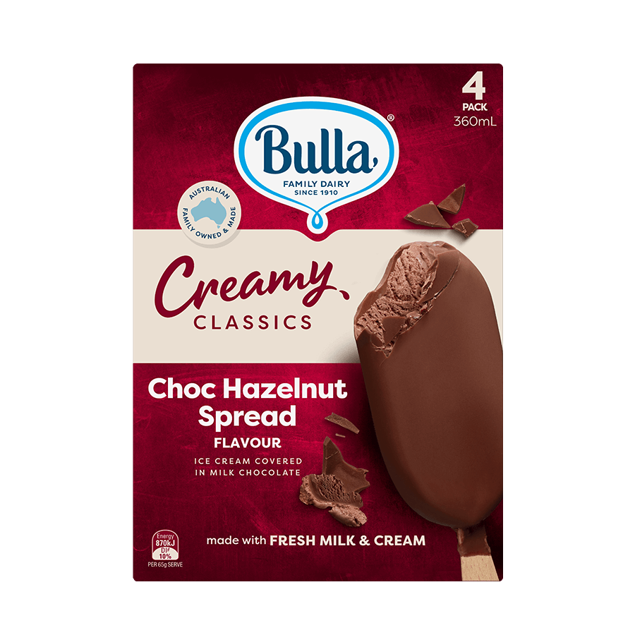 Bulla Creamy Classic Sticks Vanilla Bulla