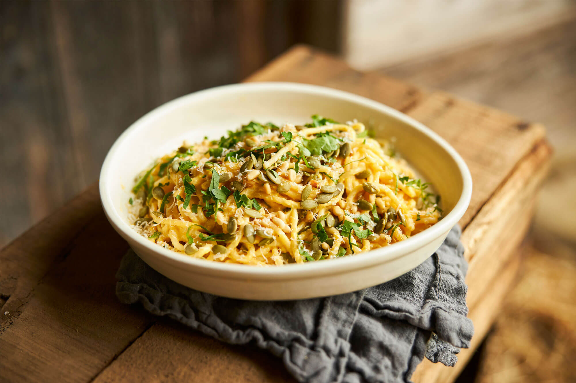 Michael Weldon S Creamy Pumpkin Pasta Bulla